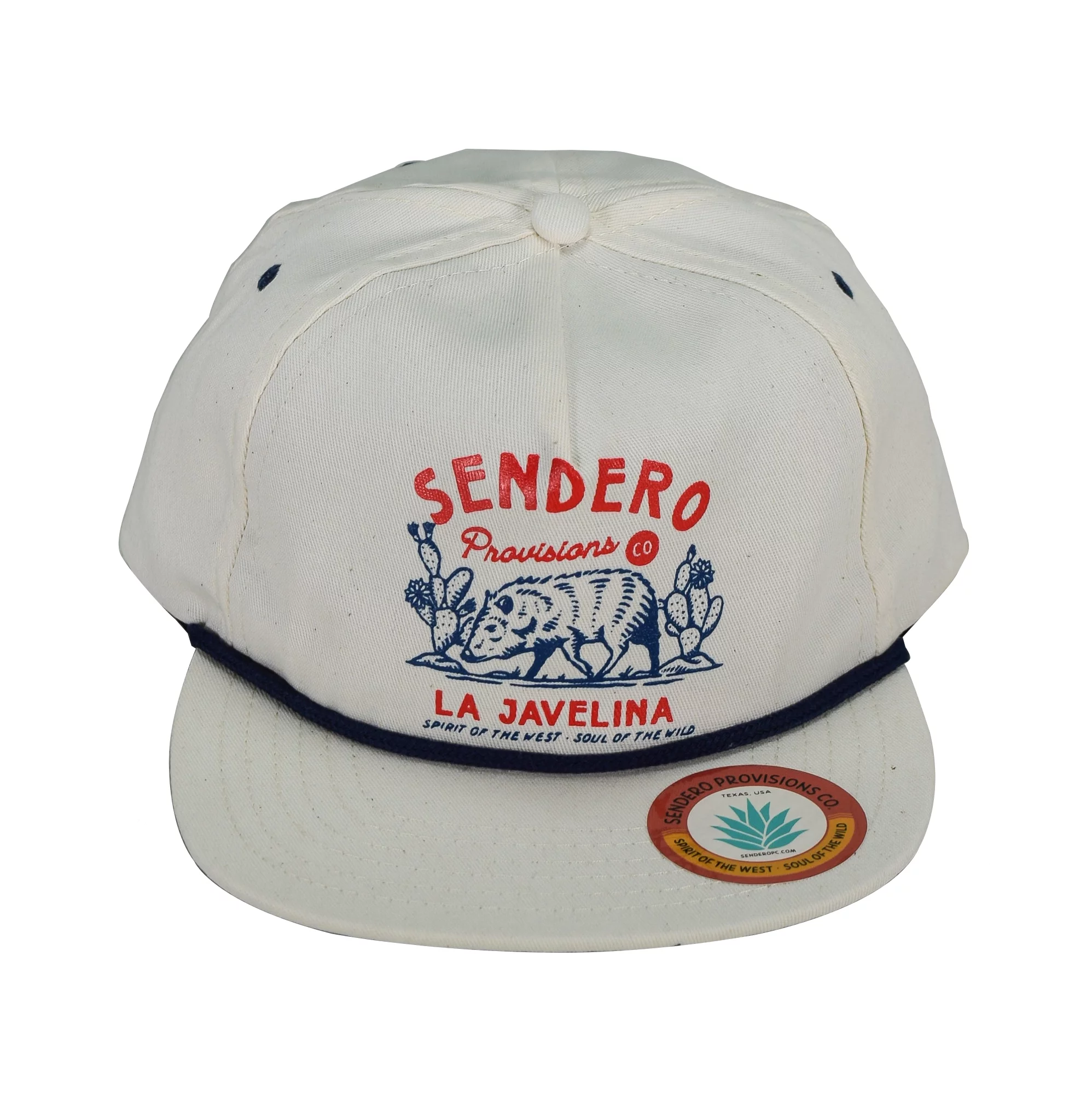 Sendero Provisions Co. Screen Printed Design La Javelina Snapback Hat