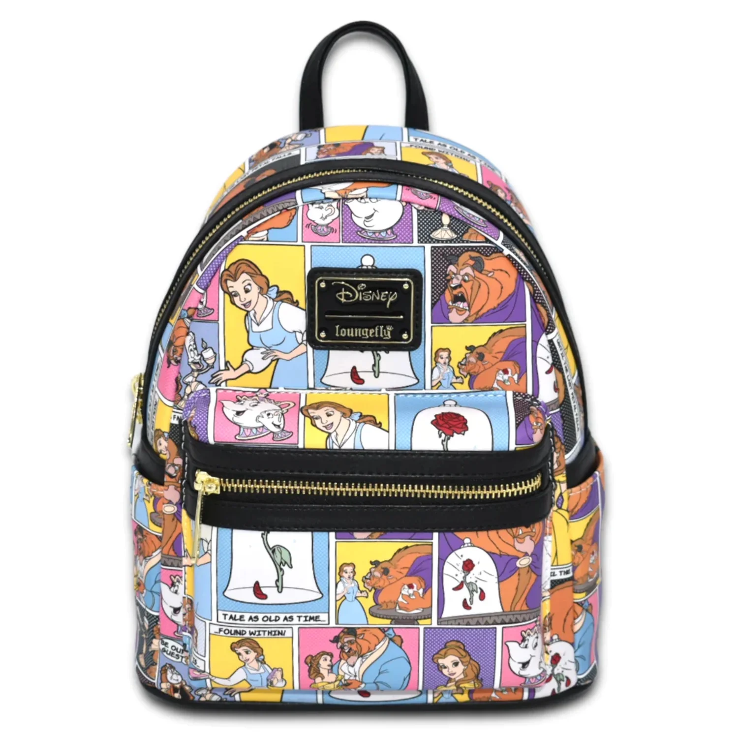 Loungefly Disney Princess Belle Beauty And The Beast Comic Mini Backpack