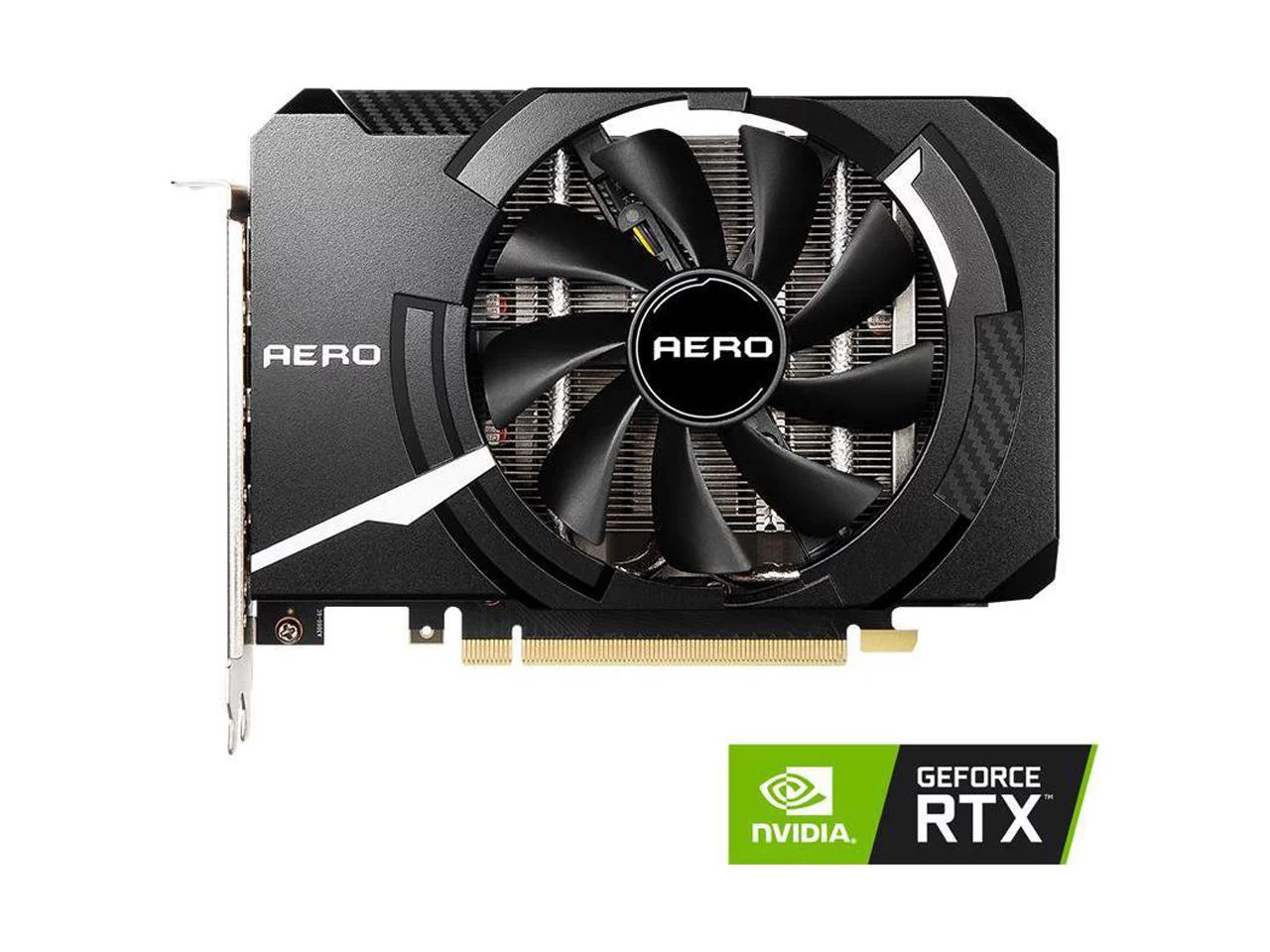 MSI GeForce RTX 3060 12GB GDDR6 PCI Express 4.0 Video Card RTX 3060 AERO ITX 12G OC