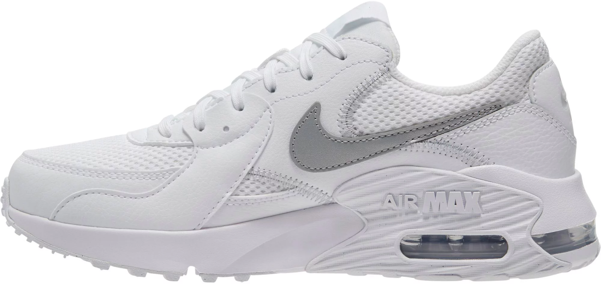 Women's Nike Air Max Excee White/Mtlc Platinum (CD5432 114) - 6