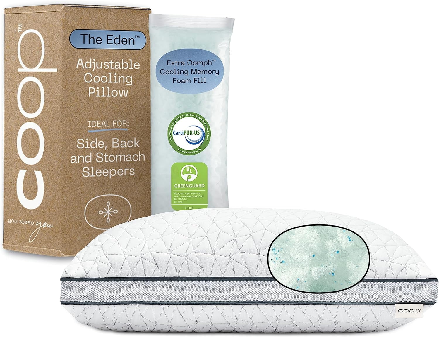 Coop Home Goods Eden King Bed Pillows