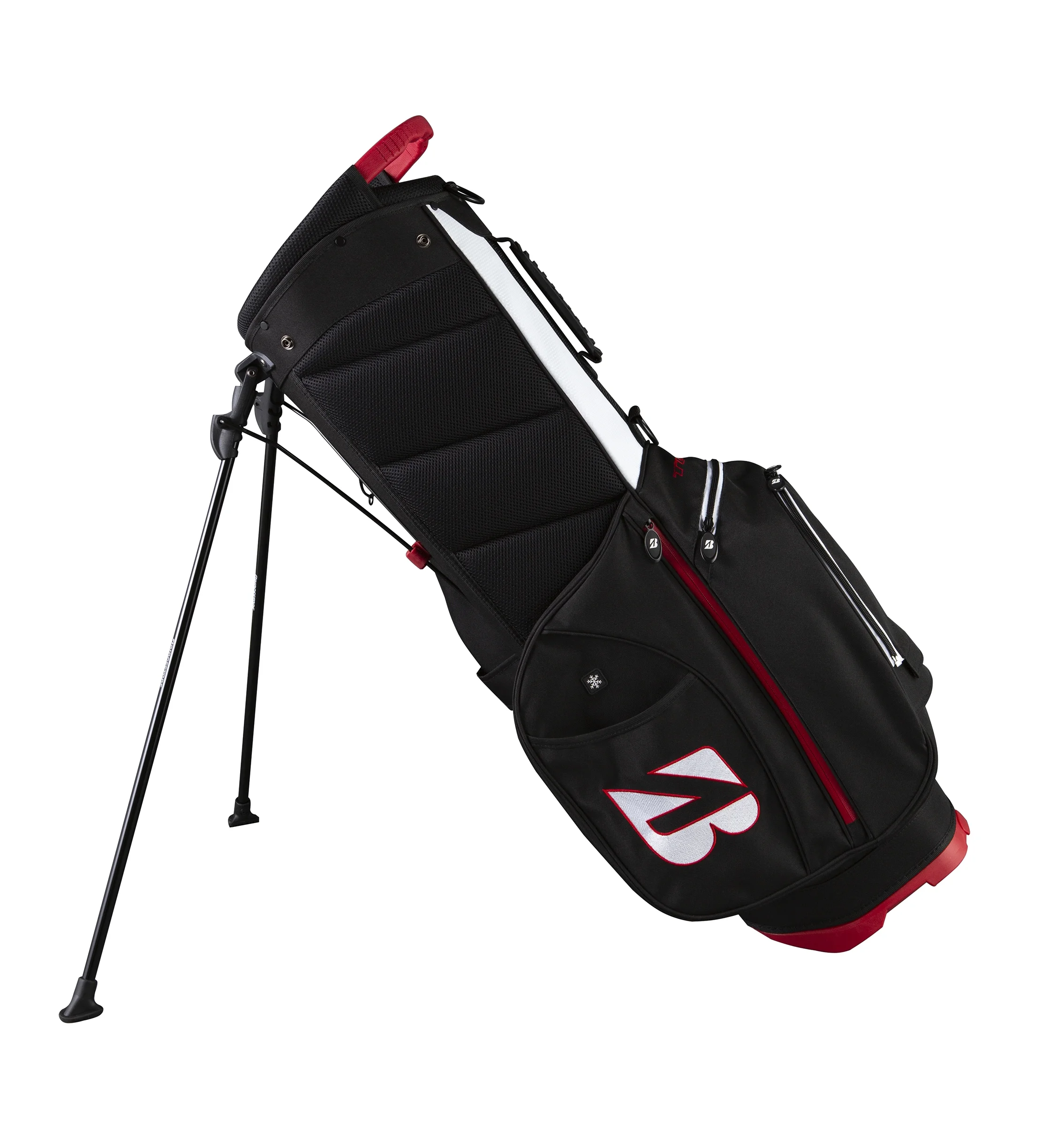 Bridgestone 2020 Lightweight 5-Way Stand Golf Bag Black