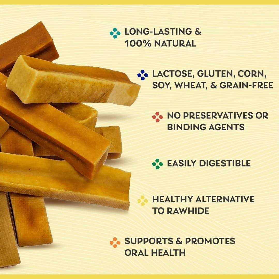 Himalayan Dog Chew Original Yak Cheese Dog Chews, 100% Natural, Long Lasting, Gluten Free, Healthy & Safe Dog Treats, Lactose & Grain Free, Protein - Pet Supplies online store