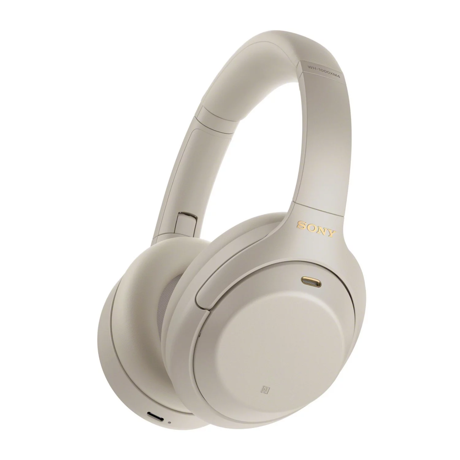 Sony WH-1000XM4 Wireless Noise Canceling Headphones (Silver) Bundle with Finder