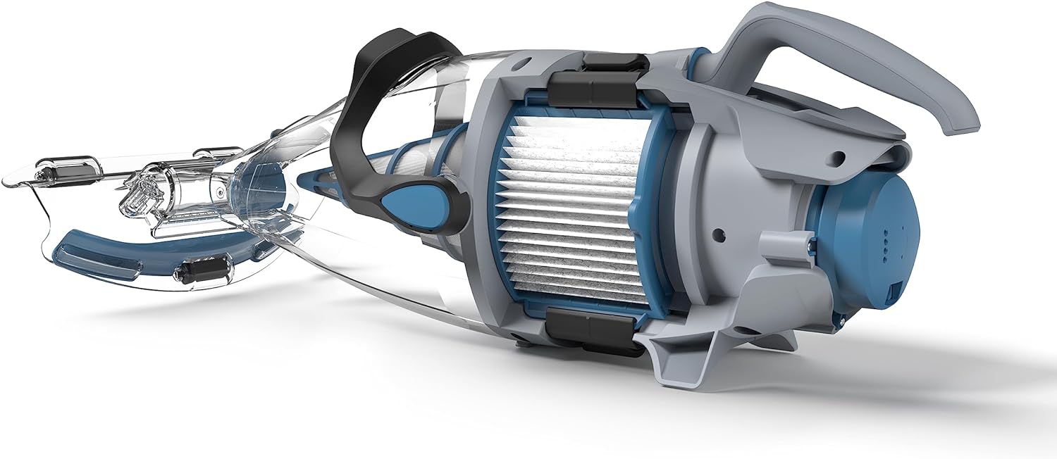 KOKIDO Rechargeable Heavy-Duty Pool Vacuum,6X Suction,Powerful Dual Filtering-Standard and Fine, Commercial Power Whole Pool Fast Cleaning, Inground & Above Ground Pools, XTROVAC 710