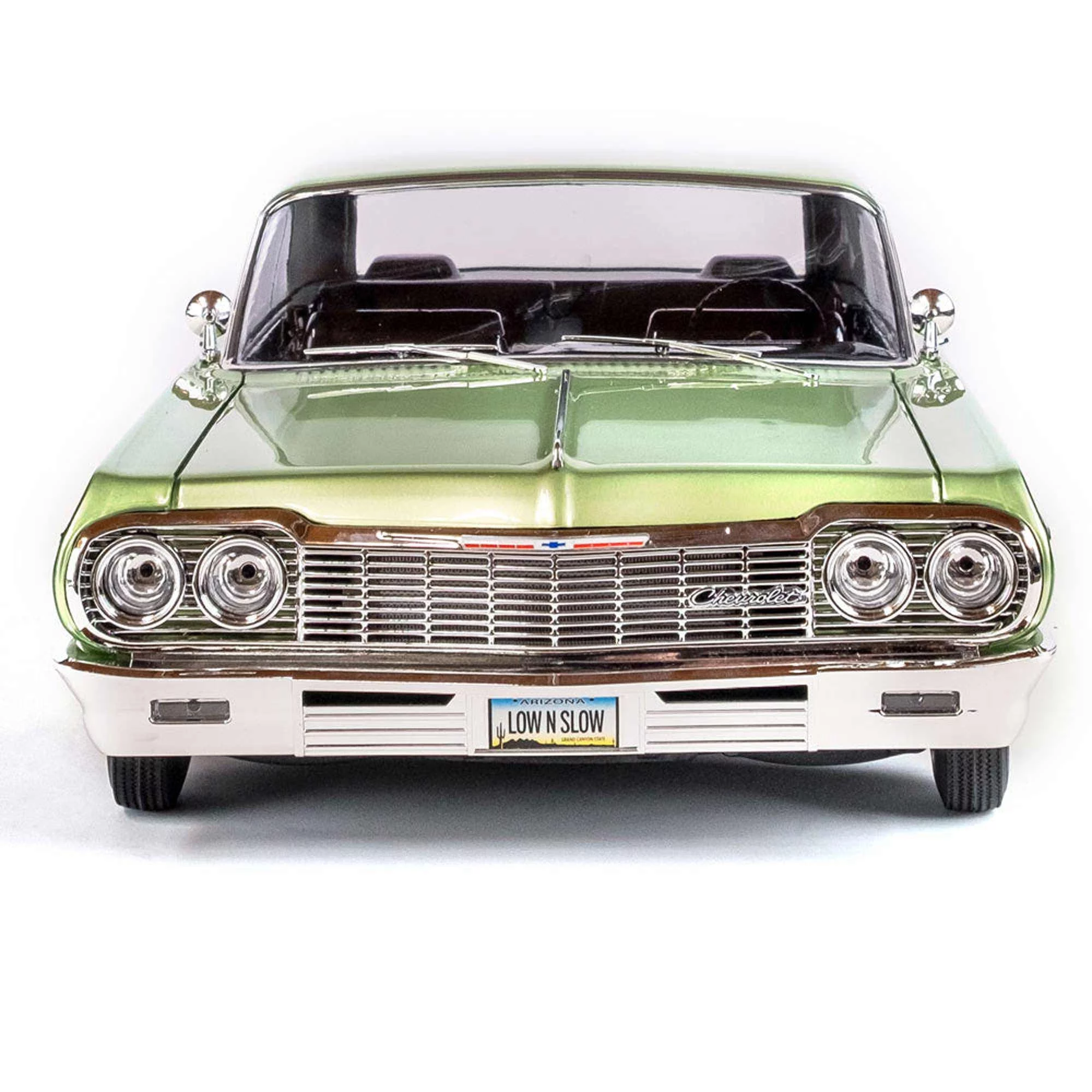 Redcat Racing 1/10 SixtyFour Chevrolet Impala Brushed 2 Wheel Drive Hopping Lowrider RTR Ready to Run Green RER14408 Cars Electric Kit Other