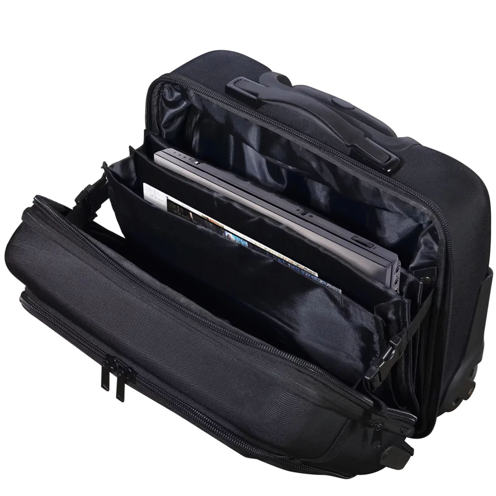 Olympia USA RT-1800-BK Elite Rolling Business Case, Black