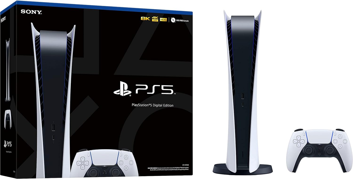 Sony Playstation 5 PS5 Digital Edition Console