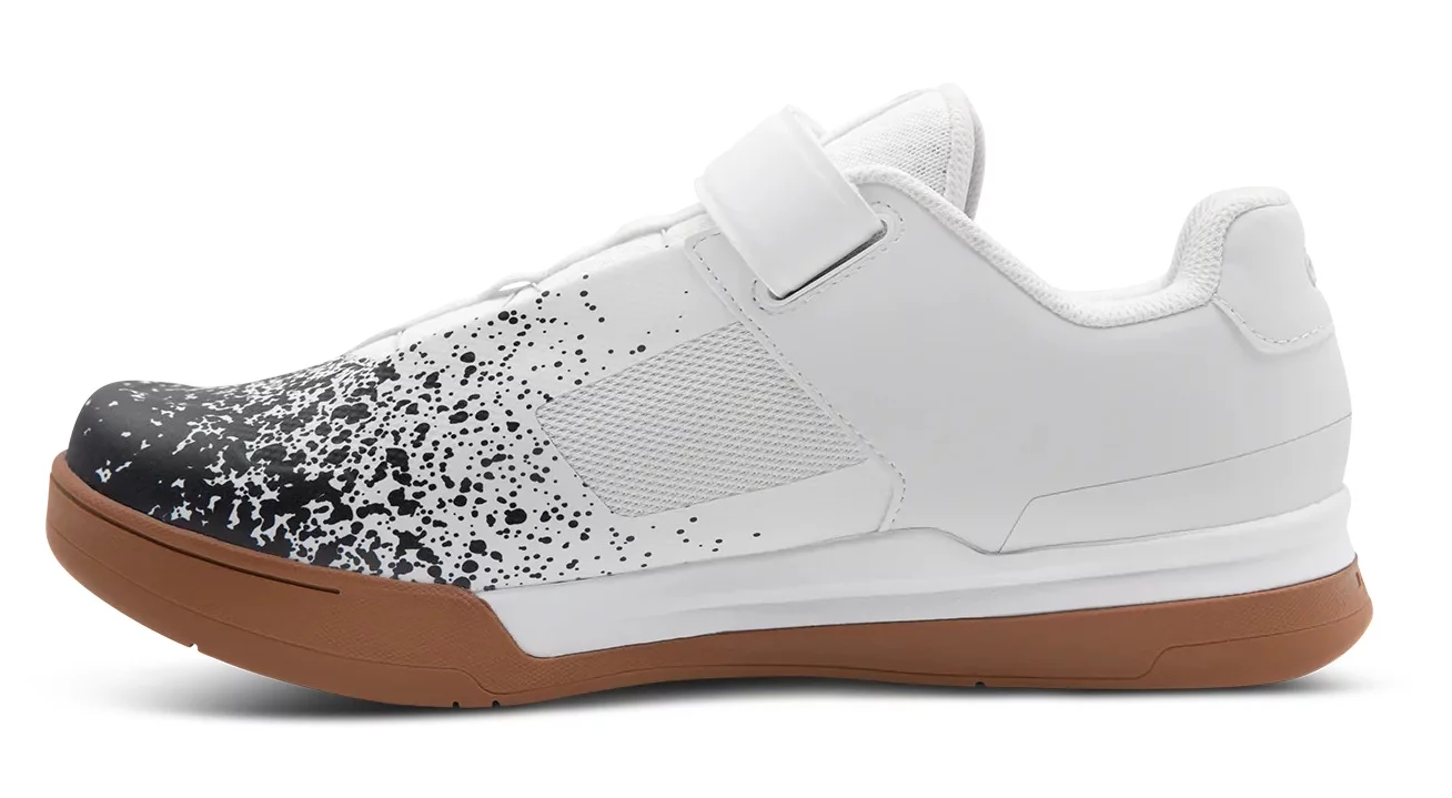 Crankbrothers Mallet BOA Splatter Clip-In MTB Mountain Bike Shoes White 11 USA