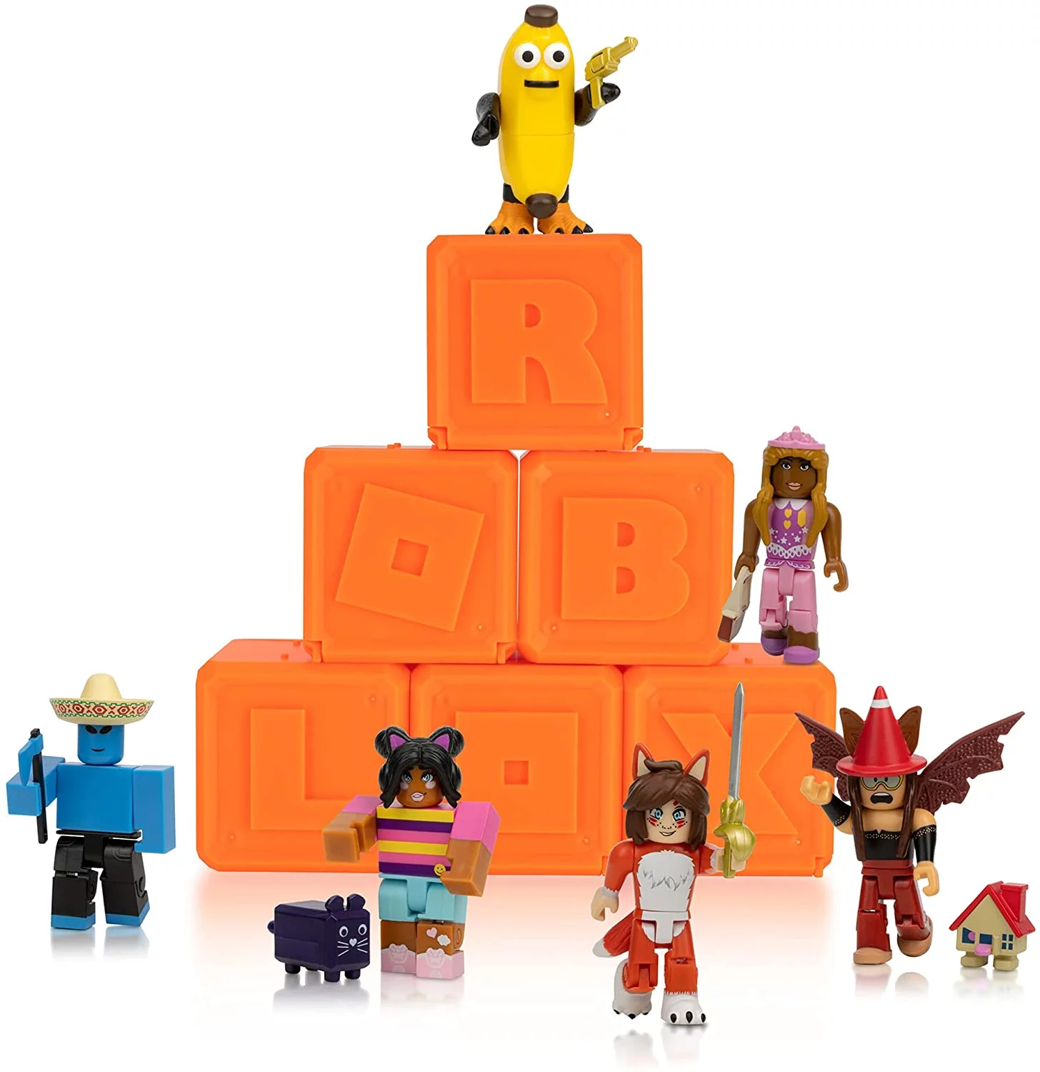 Roblox Celebrity Collection - Series 8 Mystery Figure 6-Pack [Includes 6 Exclsuive Virtual Items