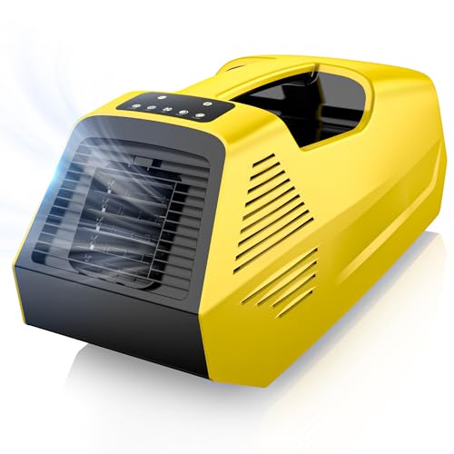 Portable Air Conditioners, 2380BTU Tent air conditioner fast cooling units, 240W low consumption outdoor air conditioner, 24V/DC, 4 adaptable modes, for camping, RVs, trucks, vans, cars