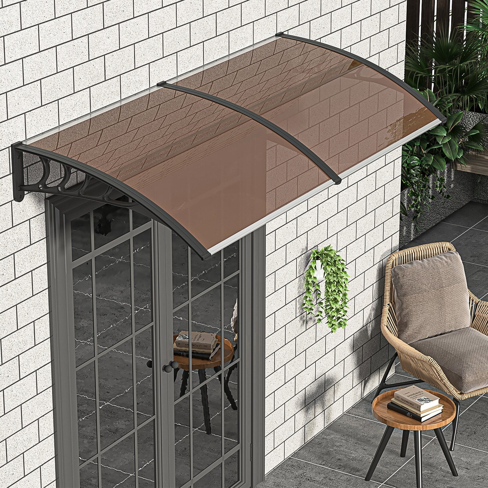 Window Awning Door Canopy,  Outdoor Patio Awning Canopy UV Protection