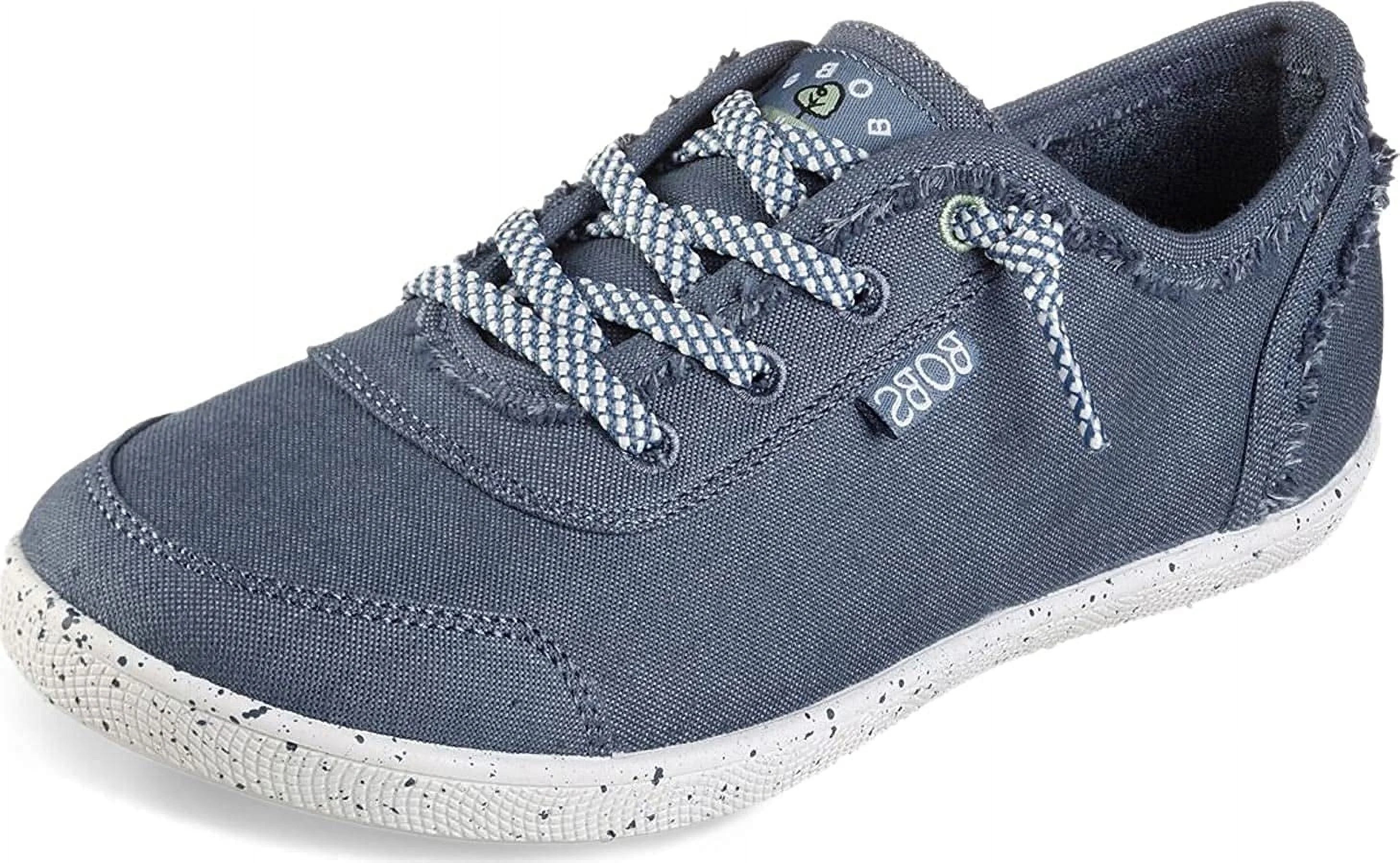Skechers Bobs B Cute Clean Life OPM Recycled Canvas Faux Slip On Sneaker