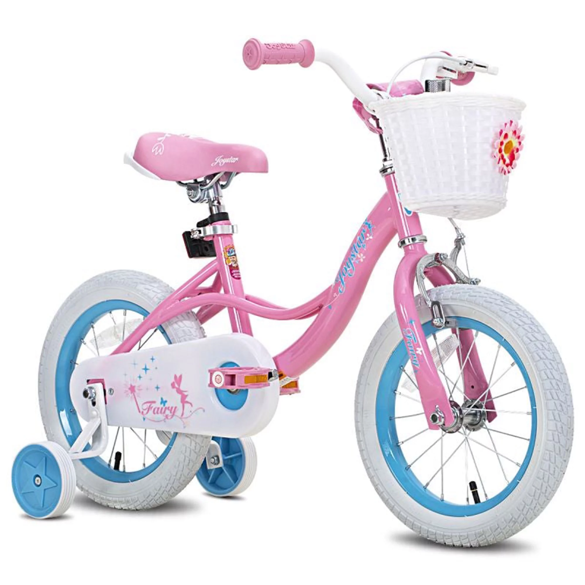 Joystar Fairy 16in Toddler Bicycle w/ Training Wheels, Girls Ages 4 to 7
