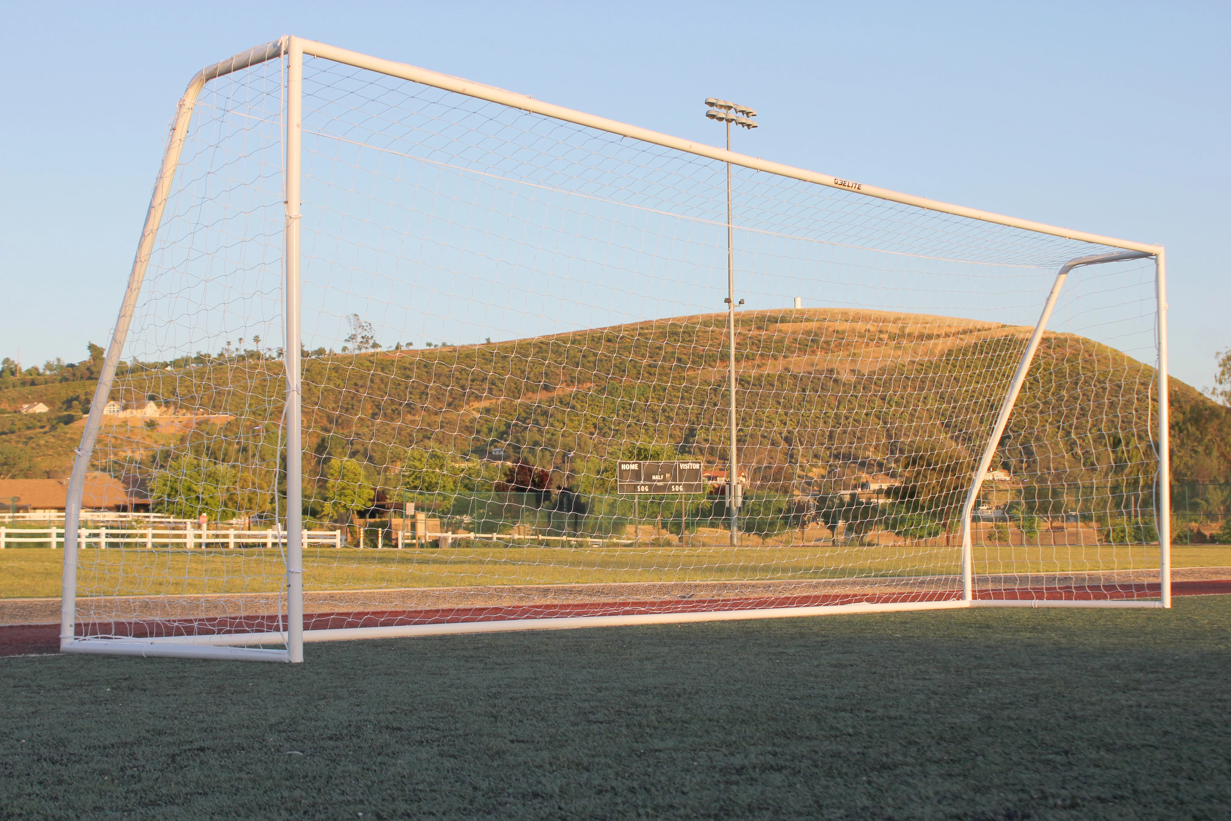 G3Elite Pro 24x8 Regulation Soccer Goal, (2) 3.5mm Nets, Strongest Portable 2