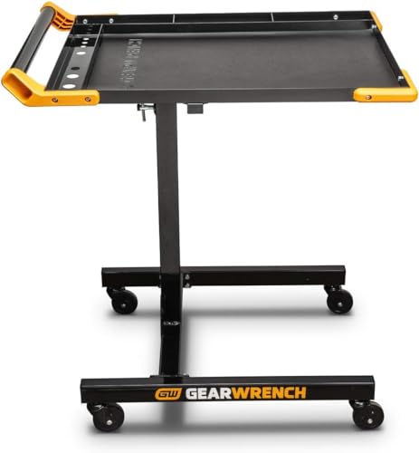 GEARWRENCH Adjustable Height Mobile Work Table 35 To 48