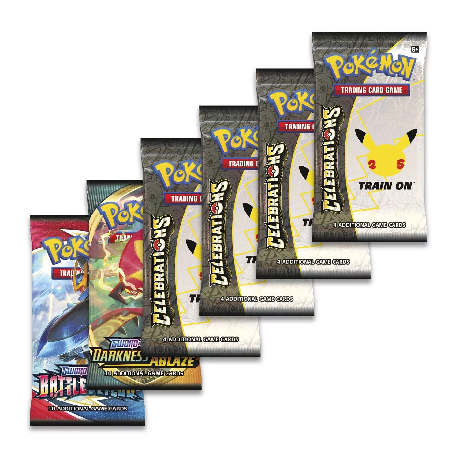 Pokemon Celebrations Lance's Charizard V Collection Box (4 Celebrations Booster Packs + 2 Additional Booster Packs, Foil Promo Card, Oversize Card & More)