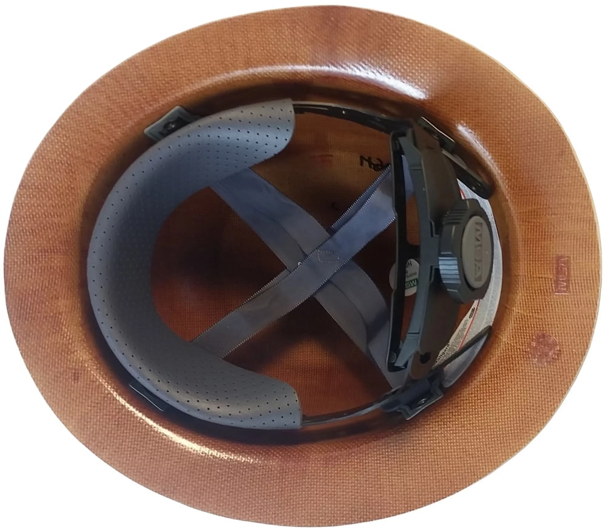 MSA Skullgard Full Brim Hard Hat with FasTrac III Ratchet Suspension - Black