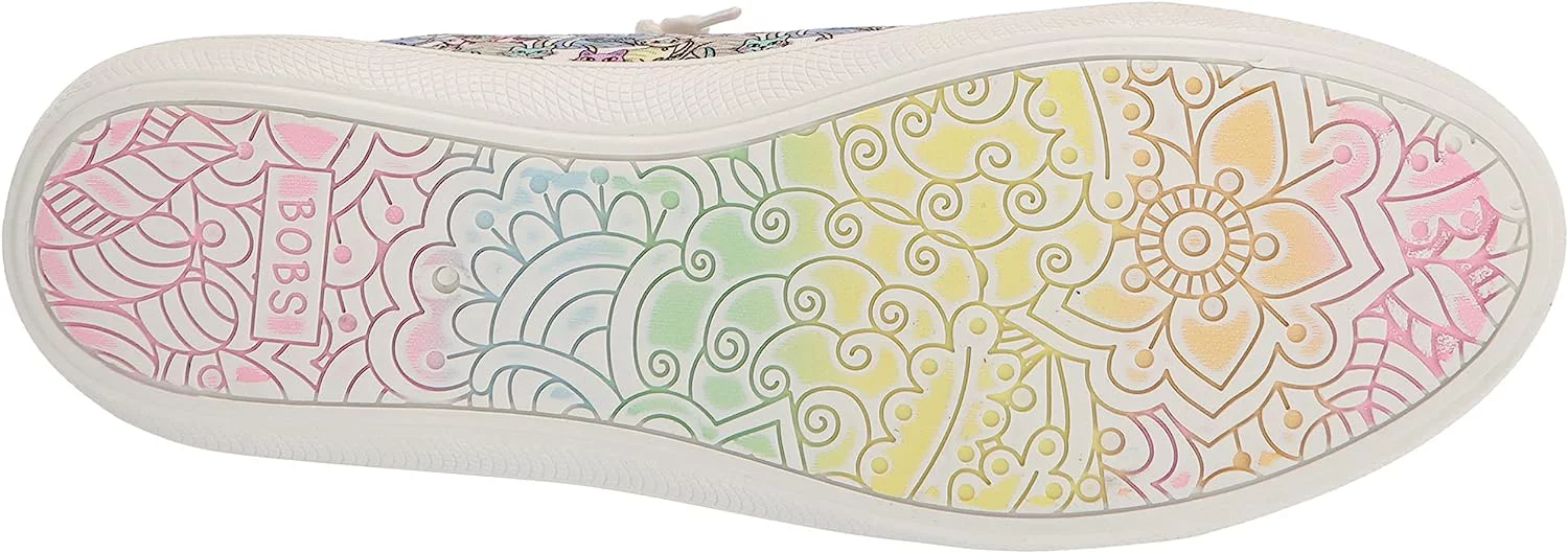 Skechers Bobs B Cute Knitting Hearts Canvas Sneaker