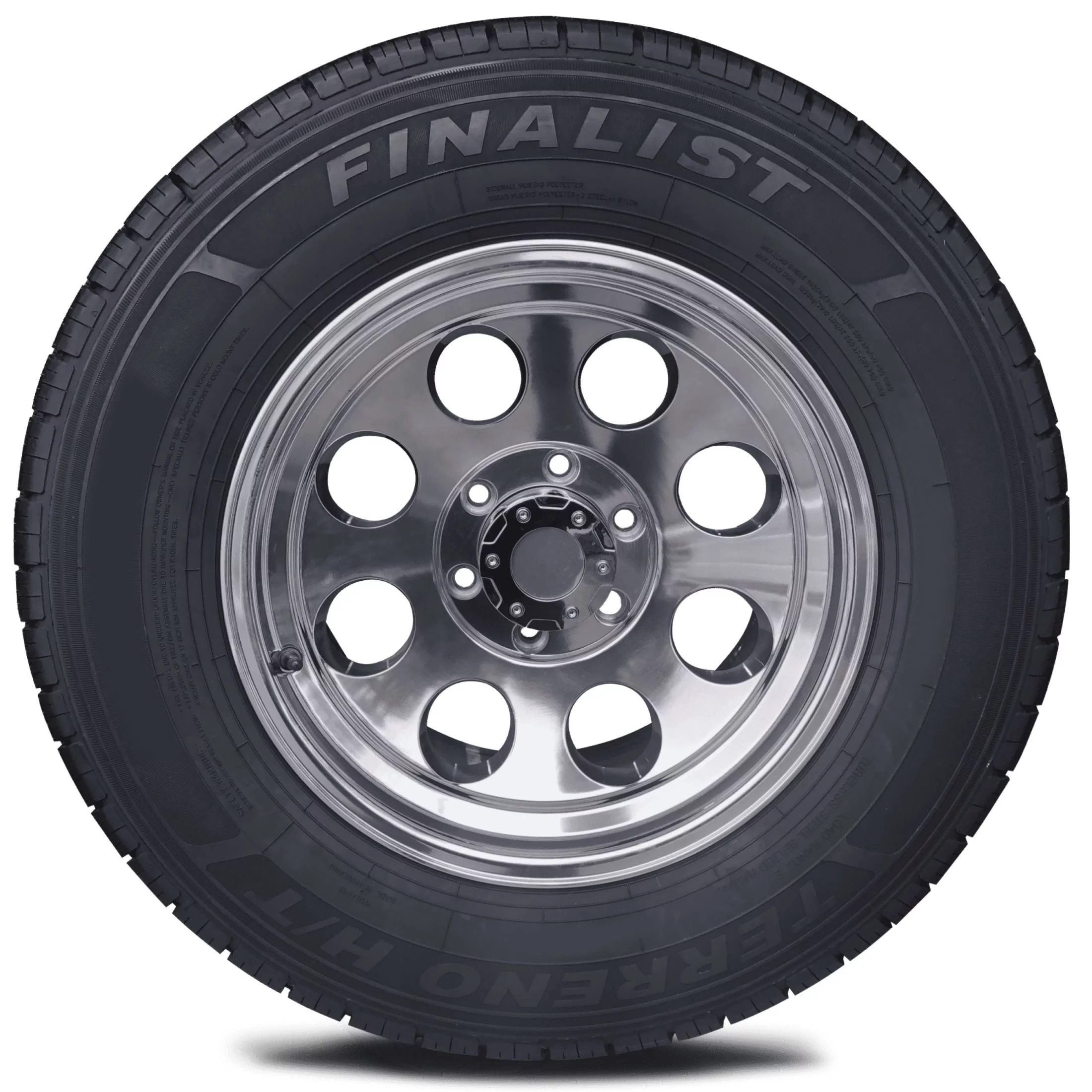 Finalist Terreno H/T LT265/70R17 10 Ply 121S Load Range E SUV Light Truck All Season Highway Terrain Tire 265/70/17 (Tire Only)