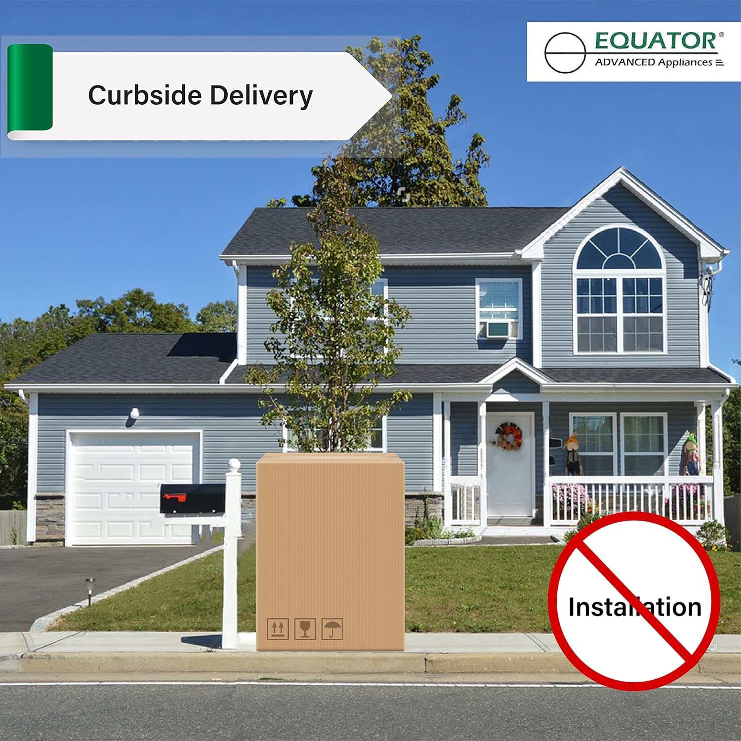 Equator Touch Stackable 13 lbs Washer + Vented Sensor Dryer 3.5cf 110V