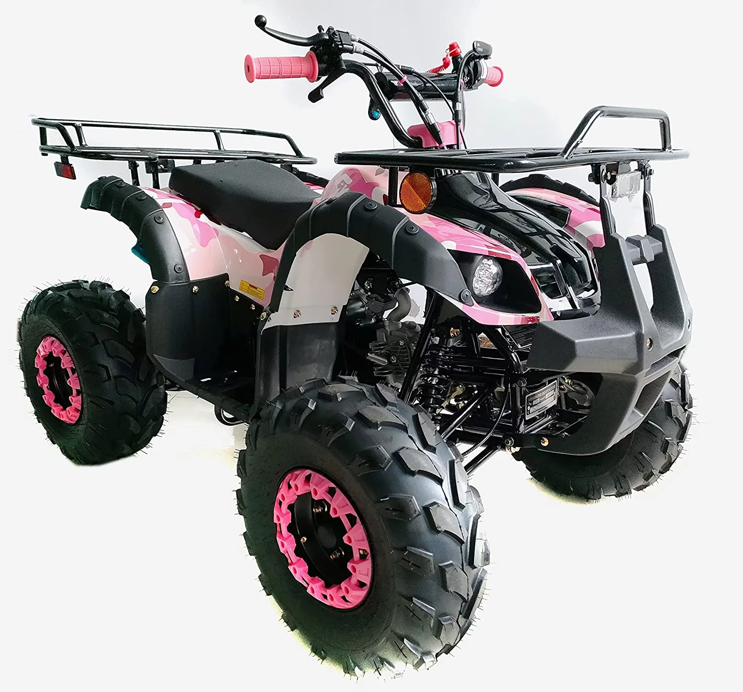 Supermach New CT 125 Gas 125cc All-Terrian Vehicle (ATV) for Youth and Kids - Pink
