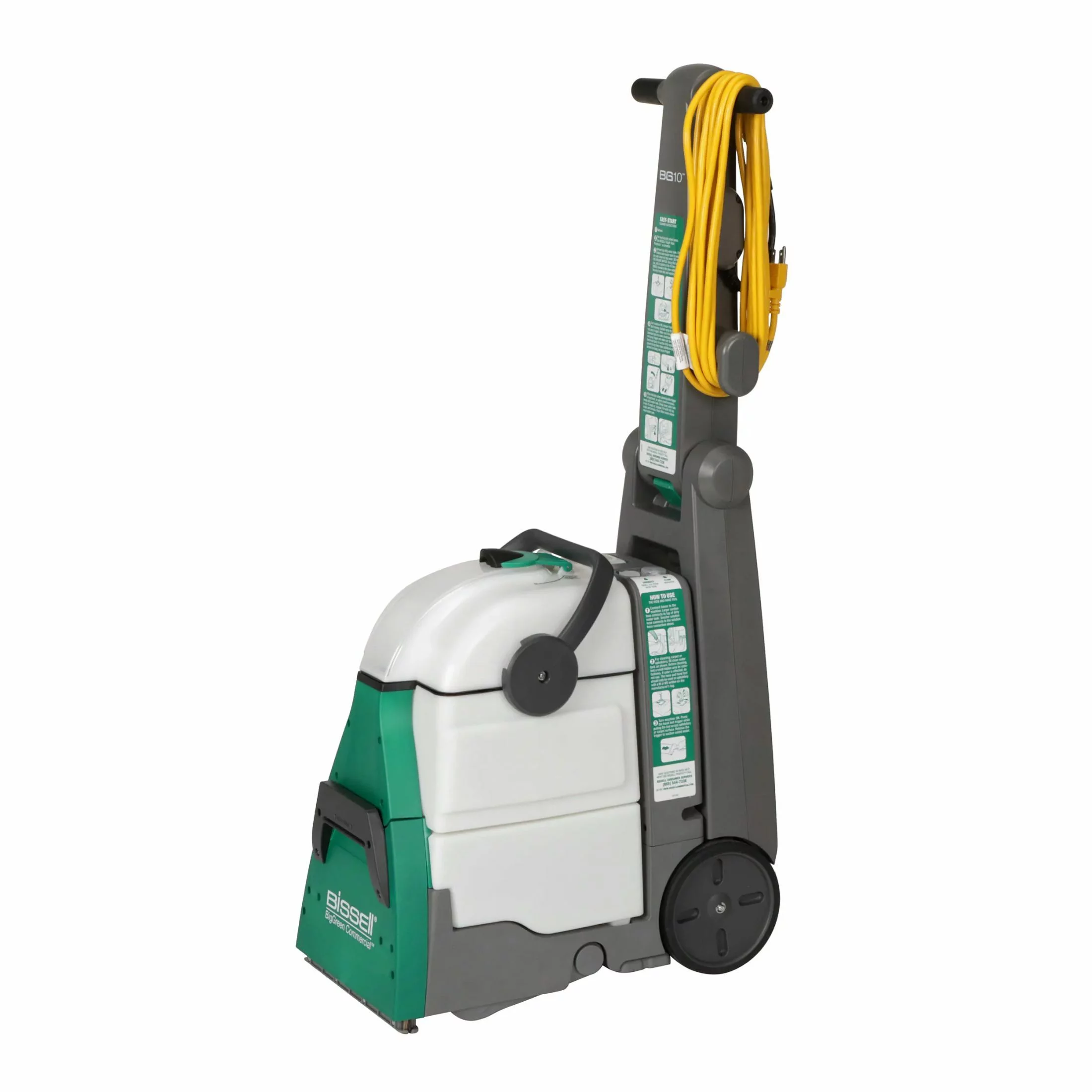 Bissell BigGreen Commercial BG10 Deep Cleaning 2 Motor Extractor Machine - New, Professional Grade Vacuum Cleaner