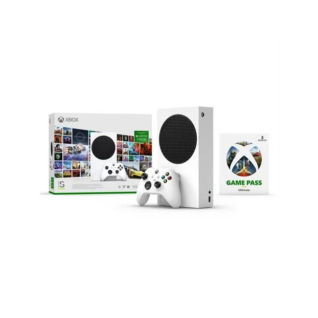 Xbox Series S, 3 Months Game Pass Ultimate Starter Bundle, White