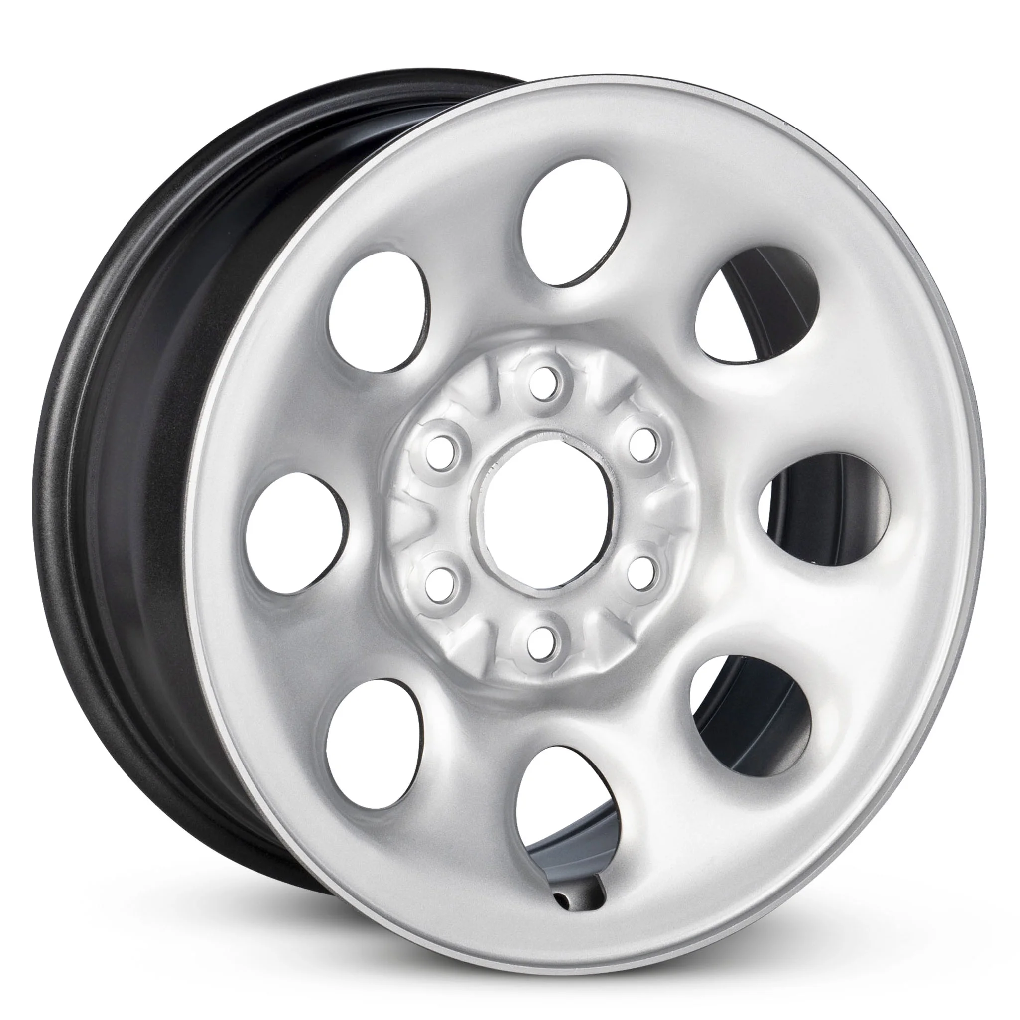 For 2005-2013 GMC Sierra 1500 17 Inch Painted Silver Rim - OE Direct Replacement - Road Ready Car Wheel