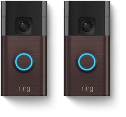 Ring Battery Doorbell, Head-to-Toe Video, Live View with Two-Way Talk, and Motion Detection & Alerts (2024 release), Satin Nickel