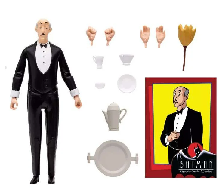 McFarlane DC Alfred Pennyworth Action Figure (Batman: The Animated Series)