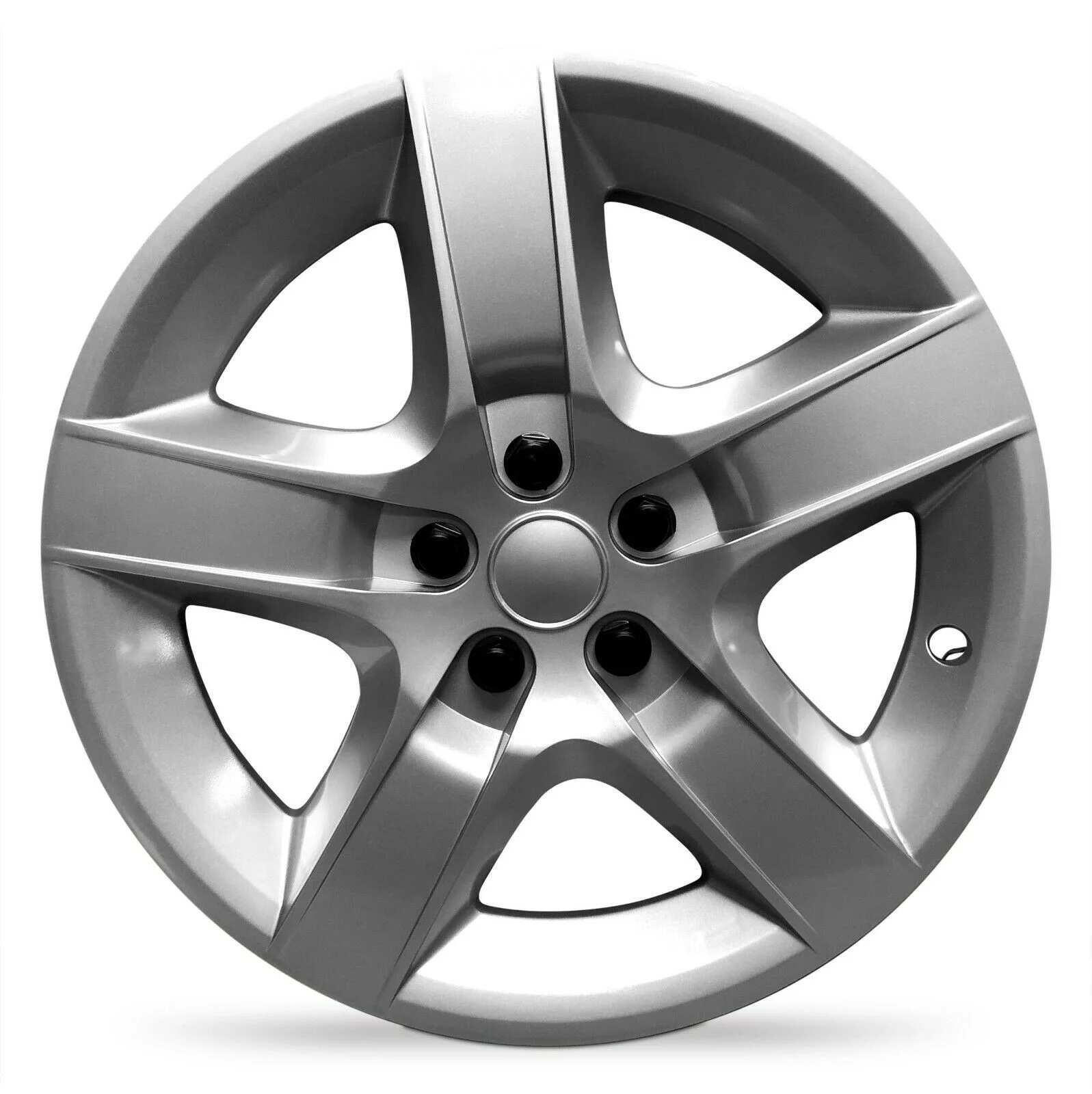 17 in Hubcap for 2008-2012 Chevrolet Malibu Wheel Cover 17 in Hub Cap Silver - Set of 4 Pcs Direct Fit