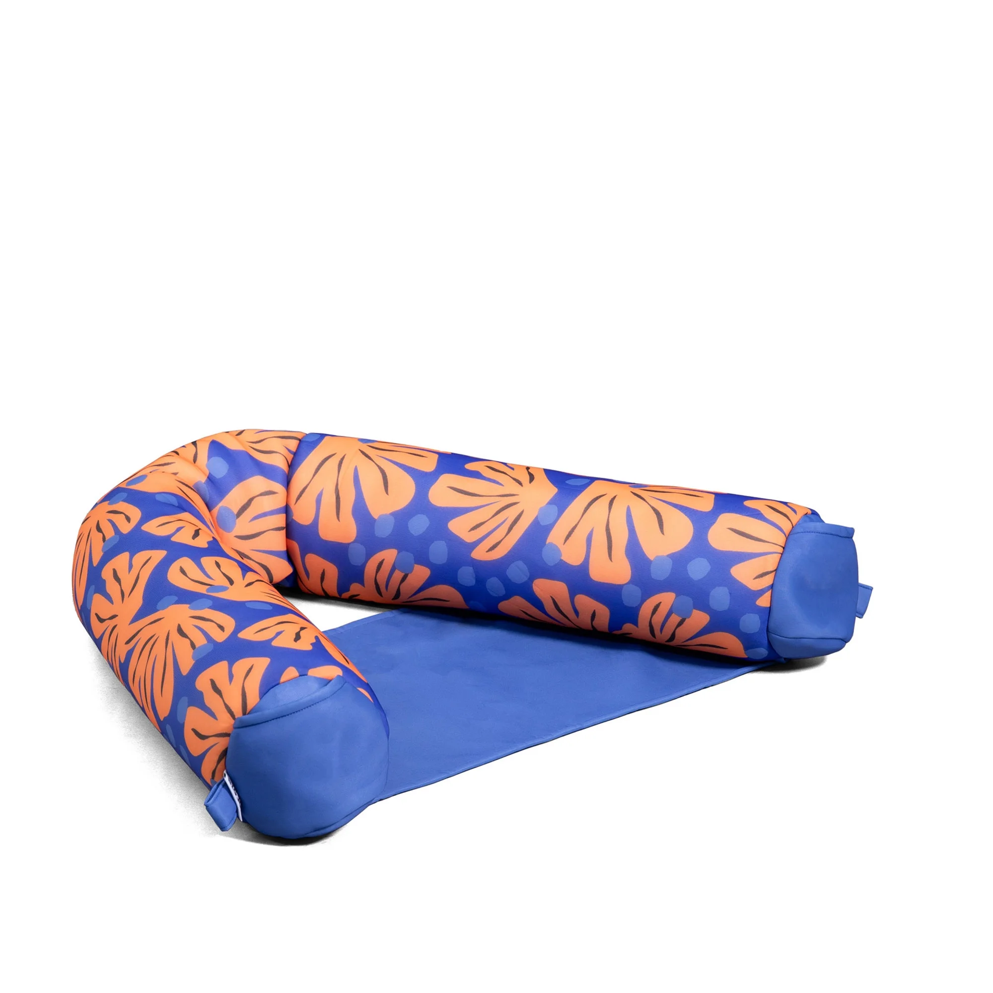 Big Joe Shaka Sling XL Pool Float, Doubled-Sided Mesh, Quick Draining Fabric, No Inflation Needed, Sweet Shells Berry