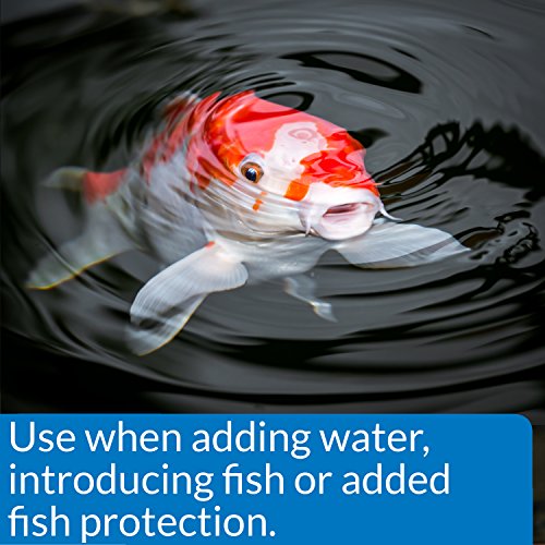 API Pond Stress Coat Water Conditioner, Makes tap Water Safe, Replaces Protective Coat Damaged by handling & Fish Fighting, Use When Adding or Changing Water, When Adding Fish, When Fish are Injured