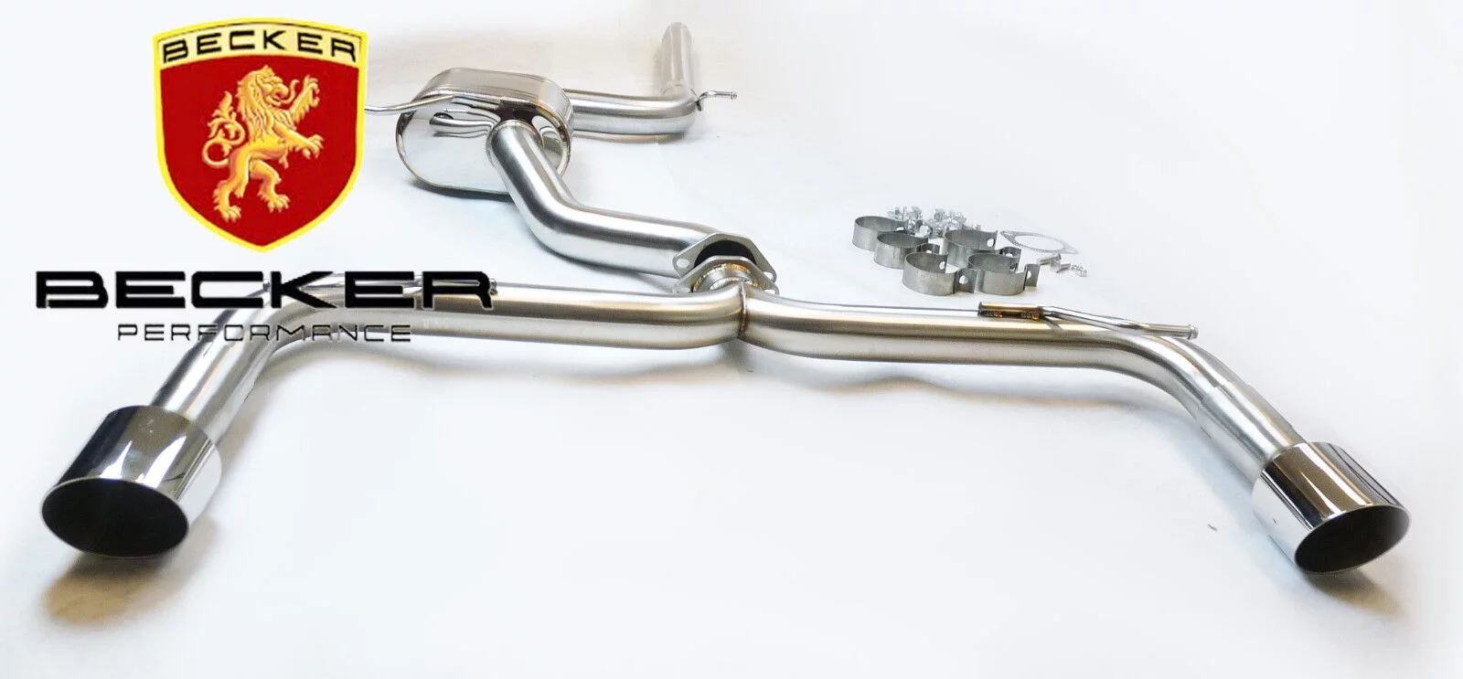 Becker Catback Exhaust Fits For 2014+ VW Golf MK7 GTI H/B GTI 2.0L