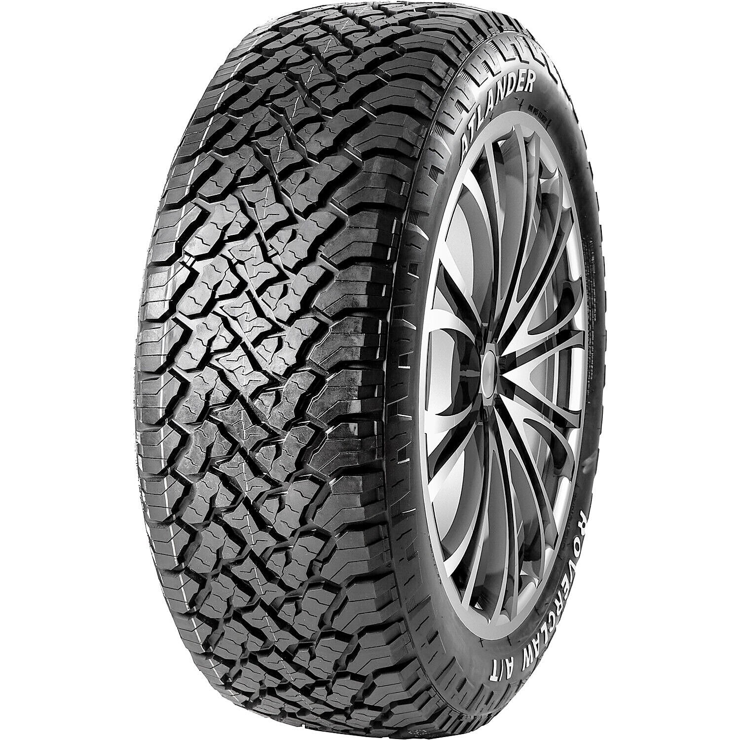 Tire Atlander Roverclaw A/T 225/65R17 102H AT All Terrain Fits: 2018-23 Chevrolet Equinox LT, 2015-17 Subaru Outback 3.6R Touring