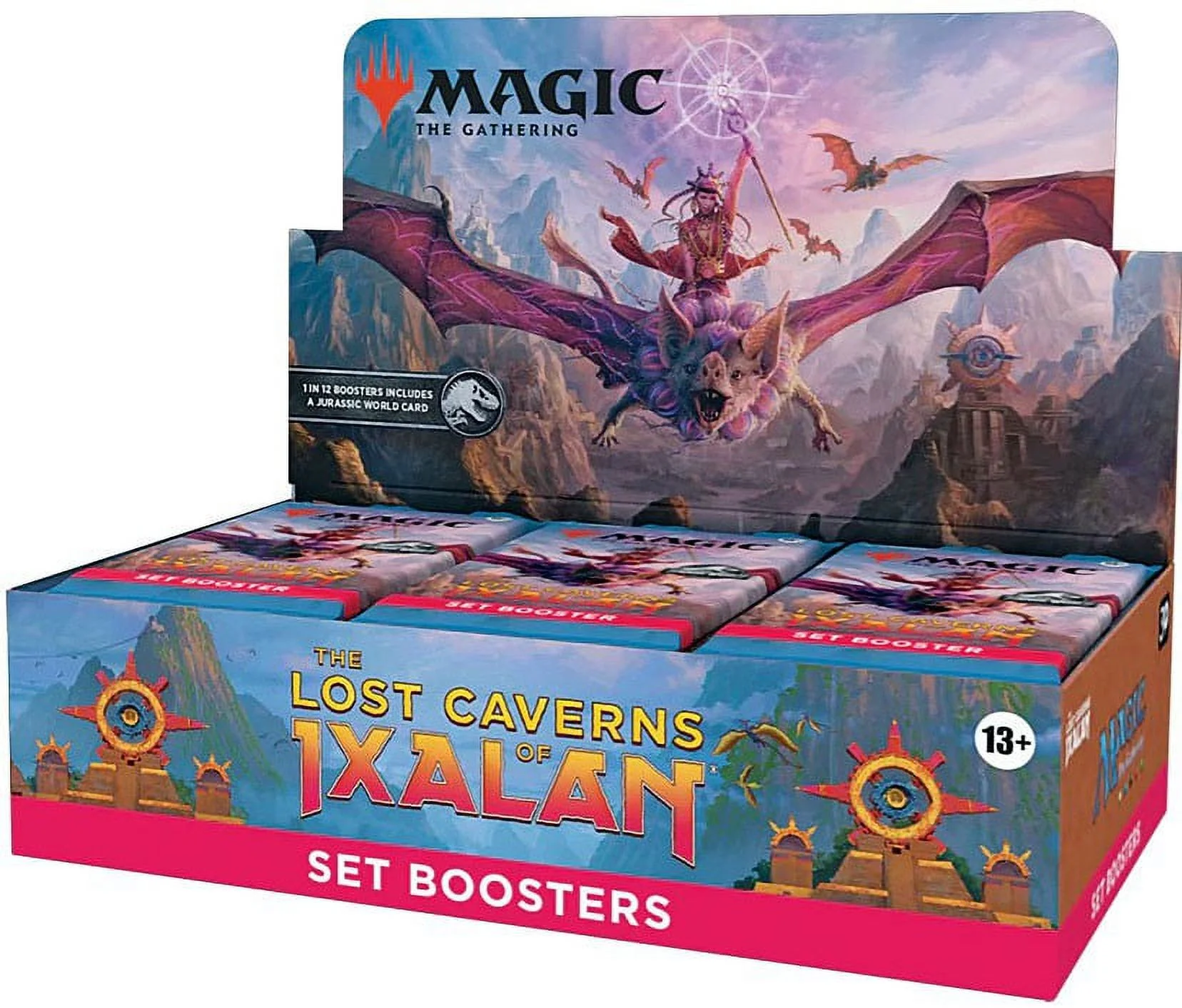 MTG: Lost Caverns of Ixalan Set Booster Box - 30 Packs + 1 Box Topper Card (361 Magic Cards)