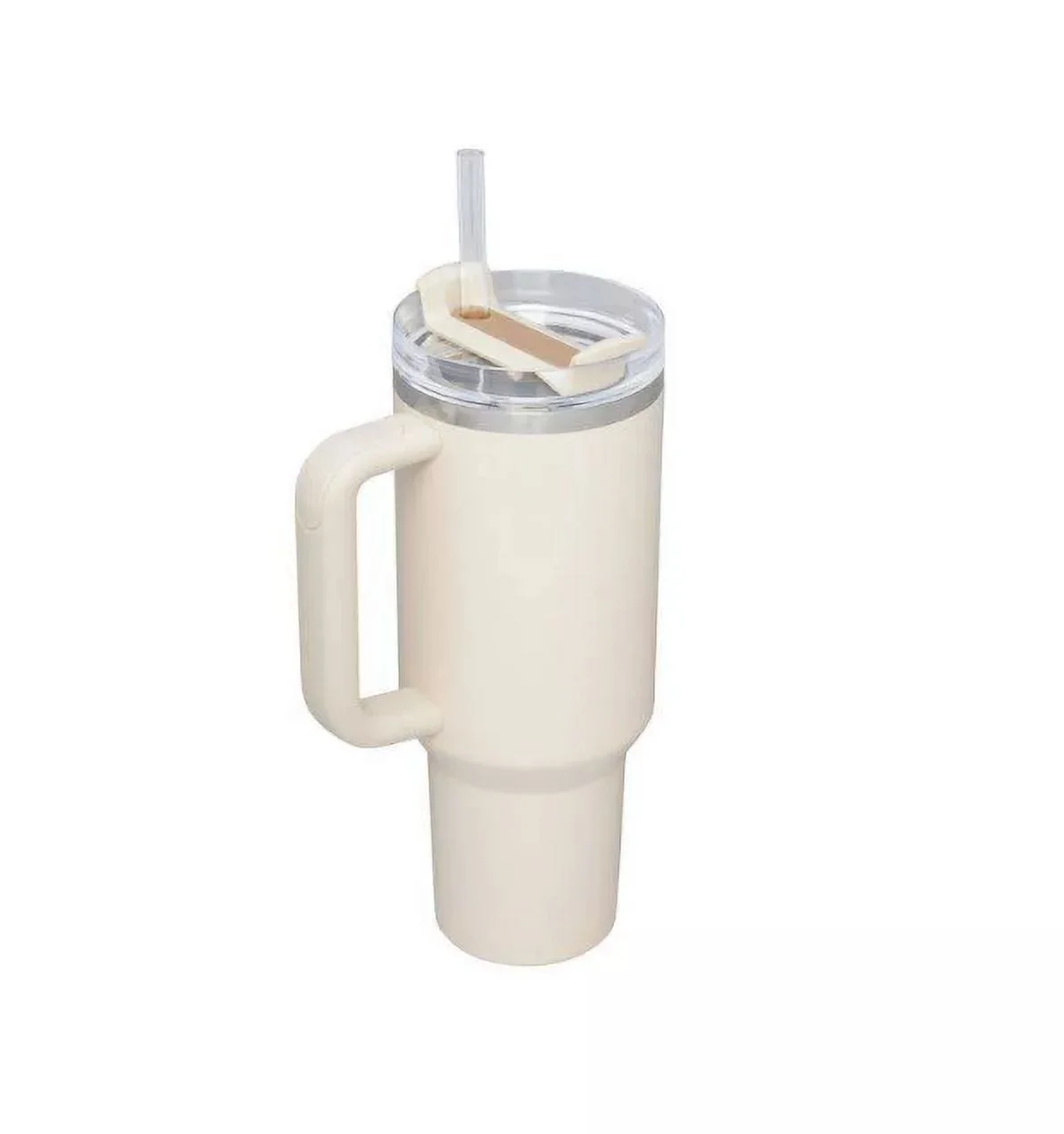 Stanley 40 oz Stainless Steel H2.0 FlowState Quencher Tumbler - Hearth & Hand™ with Magnolia- Best Beige