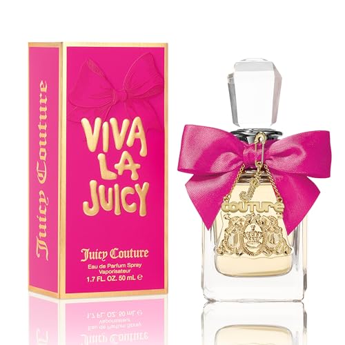 Juicy Couture Viva La Juicy Eau De Parfum, Women's Perfume with Notes of Mandarin, Gardenia & Caramel, Floral & Sweet Perfume for Women, EDP Spray, 3.4 fl oz
