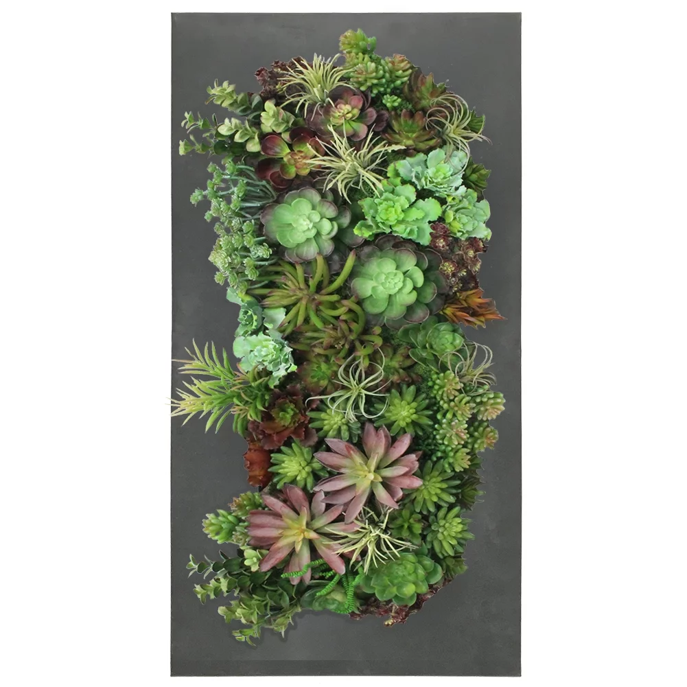 Modern Home Living Wall Galvanized Steel/Zinc Succulent Planter (Rust Zinc, 12 Pocket)