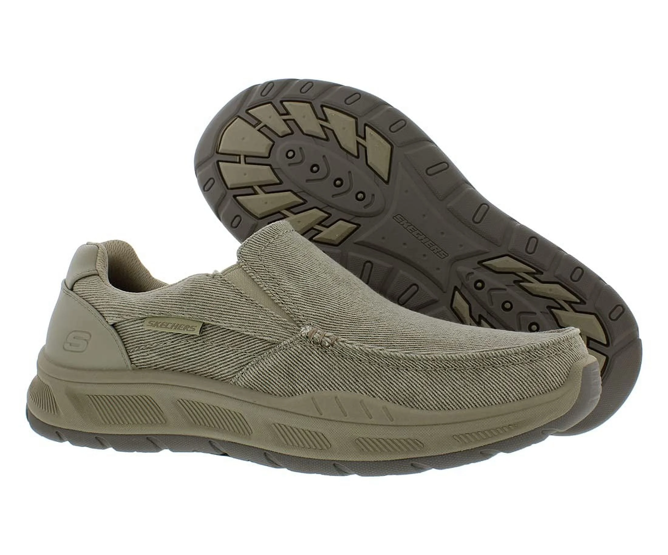 Skechers Mens Cohagen Vierra Relaxed Fit Slip-On Casual Loafer