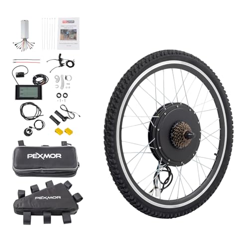 PEXMOR Electric Bike Conversion Kit, 48V 1000W /1500W 26