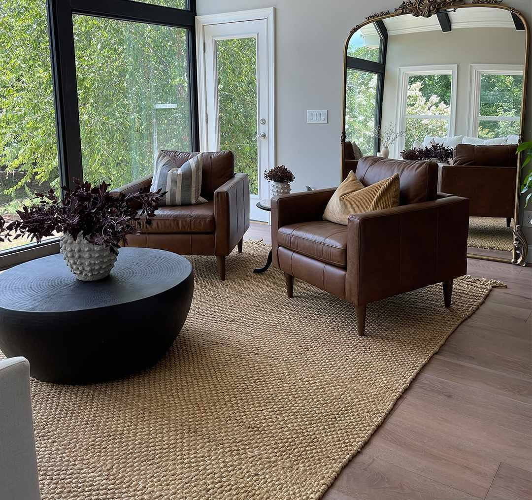 Hauteloom Hovland Jute Living Room, Bedroom Area Rug - Natural Fiber - Beige - 2' x 3'