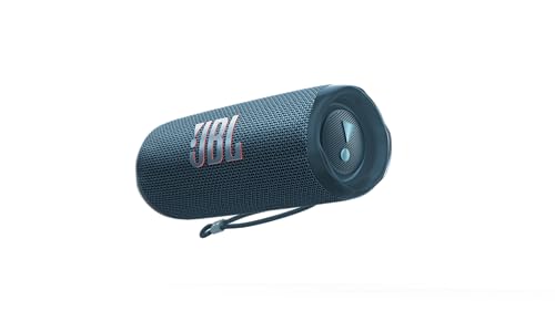 JBL Flip 6 - Portable Bluetooth Speaker, powerful sound and deep bass, IPX7 waterproof, 12 hours of playtime, JBL PartyBoost for multiple speaker pairing for home, outdoor and travel (Black)