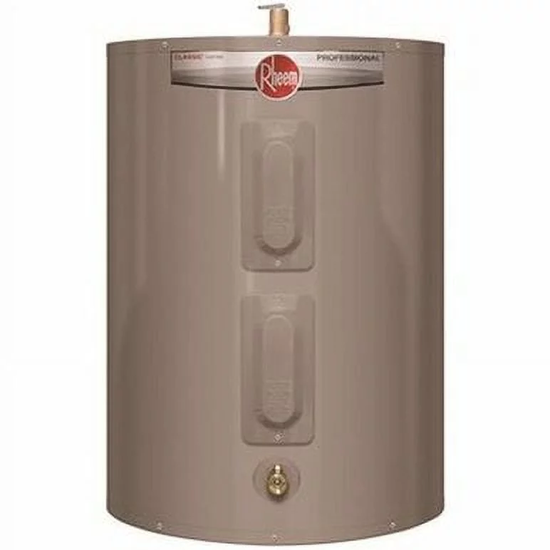 28-Gallon 30"H x 23"W Rheem Short Electric Water Heater