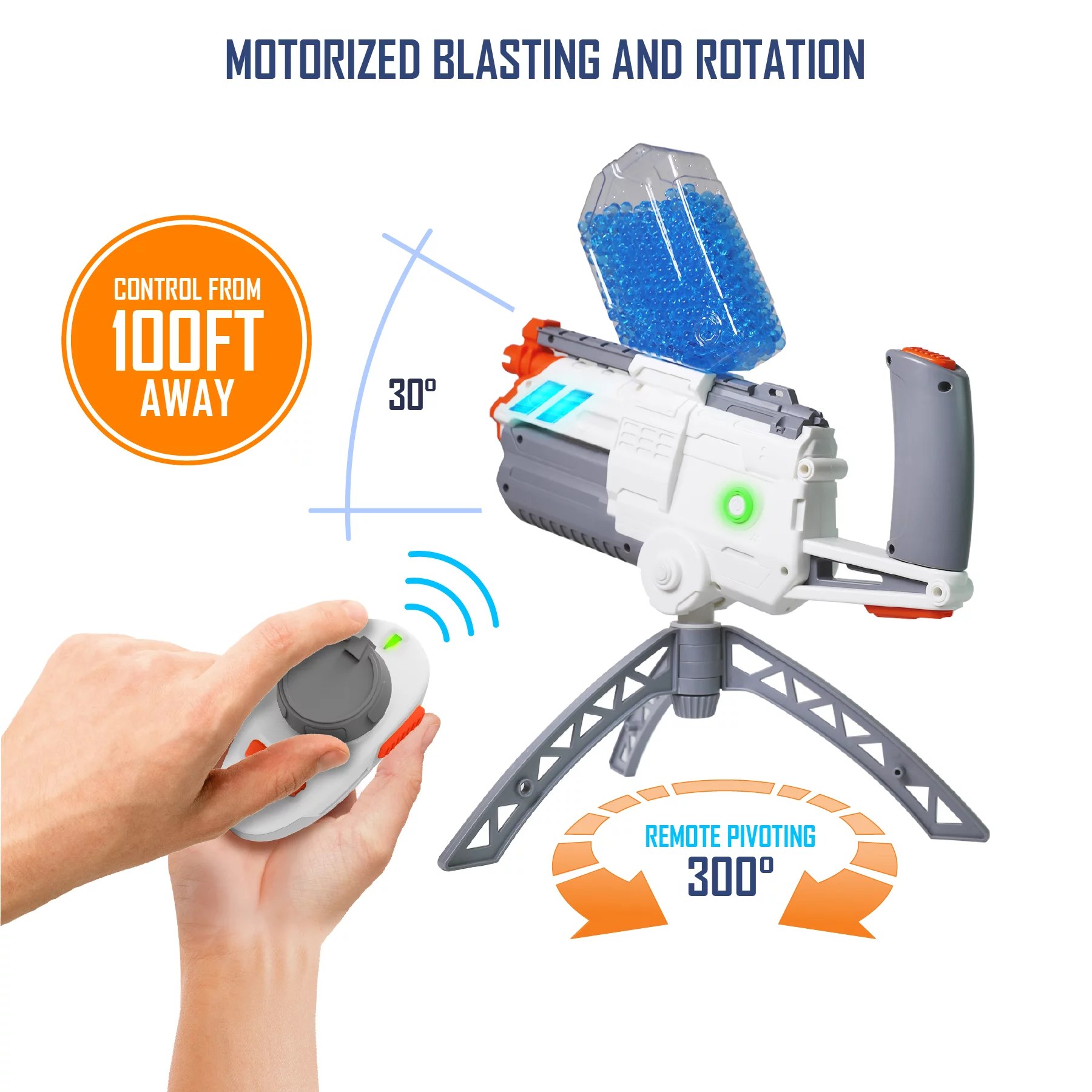 Faction Sentinel Turret Gel Bead Blaster w/ Smart Beacon