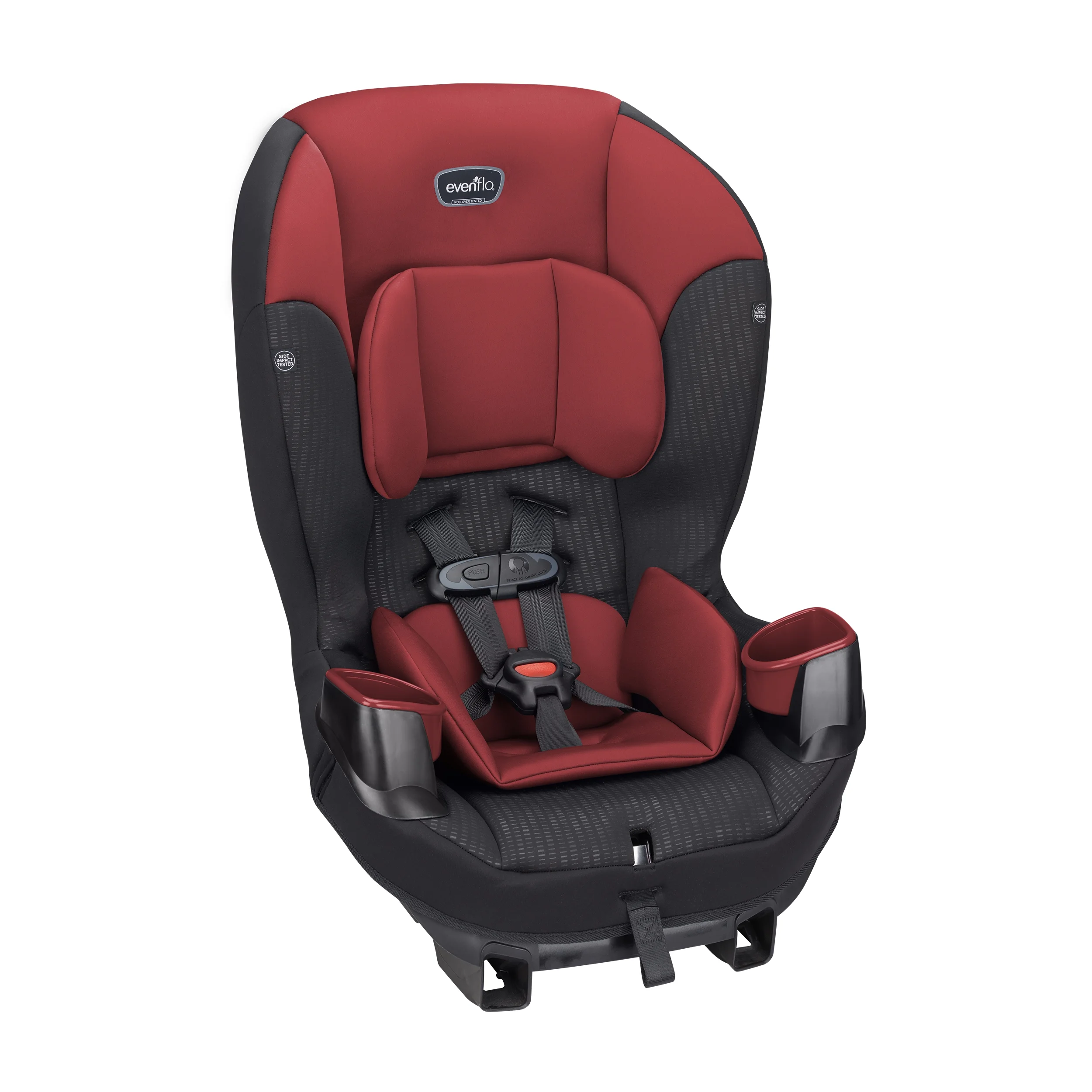 Evenflo Sonus 65 Convertible Car Seat (Rocco Red), Infant, Toddler