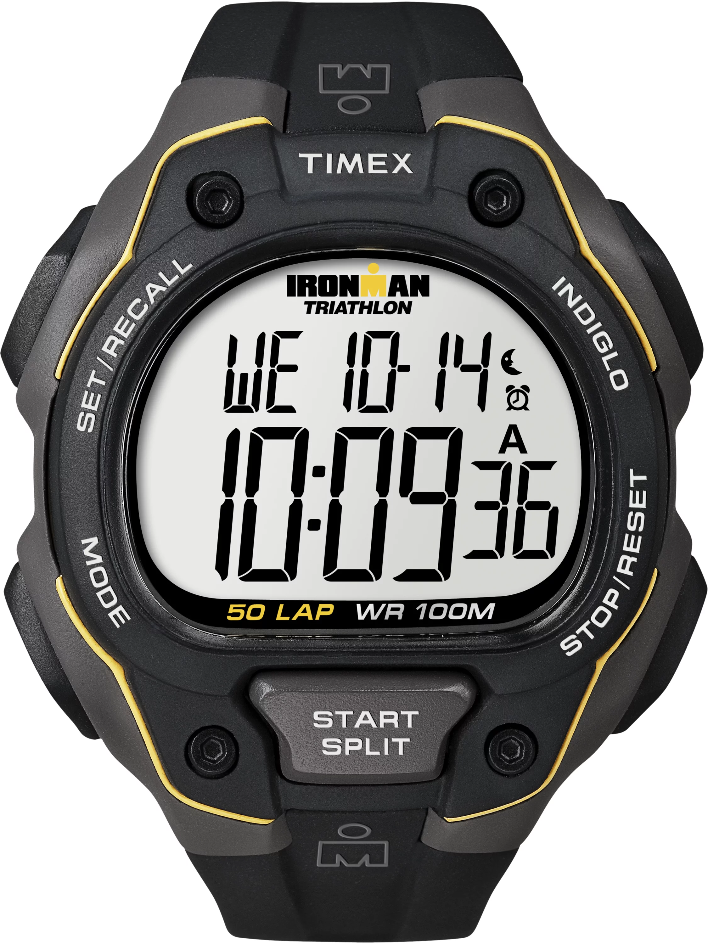 Men's Ironman Classic 50 Full-Size Watch, Black Resin Strap