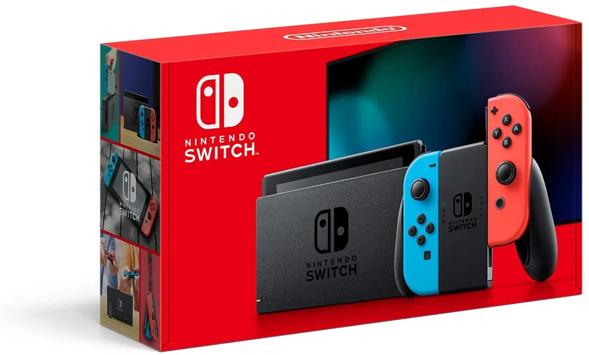 Nintendo Switch 32GB Console with The Legend of Zelda: Tears of the Kingdom and Breath of the Wild Bundle