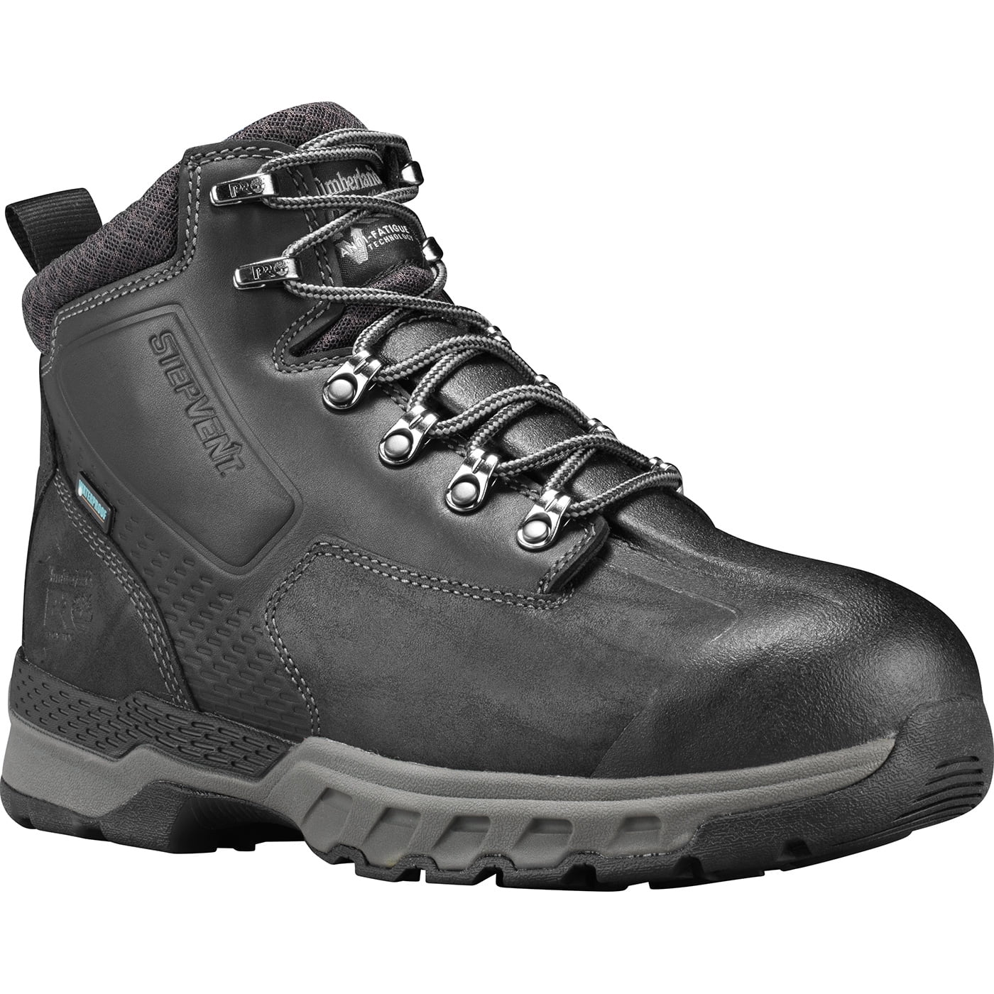 Timberland PRO Downdraft Men's 6 inch Alloy Toe Electrical Hazard Waterproof Work Hiker Size 12(W)